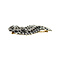 vintage Gouden broche met roosdiamant 14 krt/925