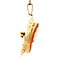 vintage Gouden hanger met camee 14 krt