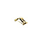 vintage Gouden broche met opaal 14 krt