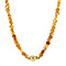 vintage Citrine necklace with gold clasp 14 kt