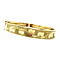 vintage Vintage gold bangle with engraving 14 kt