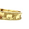 vintage Vintage gold bangle with engraving 14 kt