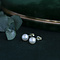 vintage Gold pearl ear studs 14 krt
