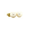 vintage Gold pearl ear studs 14 krt