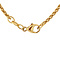 vintage Gouden collier met robijn en diamant hanger 18krt