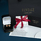 vintage Gold ear studs with black pearl 14 kt