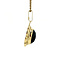 vintage Gold pendant with garnet 14 krt