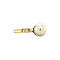 vintage Gouden ring met parel 14 krt
