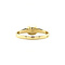 vintage Gouden ring met parel 14 krt