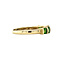 vintage Row ring with tourmaline 9 krt