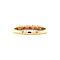 vintage Ring with opal and ruby 9 krt