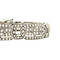vintage Witgouden armband met diamant 18.5 cm 18 krt