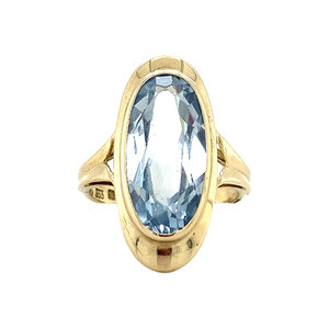 Ring with spinel 8 krt