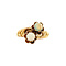 vintage Ring with opal 9 krt