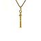vintage Gouden hanger Amsterdammertje 14 krt