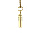 vintage Gouden hanger Amsterdammertje 14 krt
