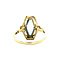 vintage Gouden ring met spinel 14 krt