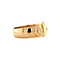 vintage Gouden ring met diamant 18 krt