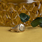 vintage Gouden zegelring 14 krt