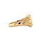 vintage Gouden zegelring 14 krt