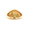vintage Gouden zegelring 14 krt