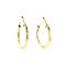 vintage Gold fantasy earrings 14 krt