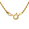 vintage Gouden koord collier 14 krt