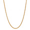 vintage Gouden vossenstaart collier 14 krt