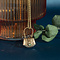 vintage Gouden vossenstaart collier 14 krt