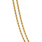 vintage Gouden vossenstaart collier 14 krt