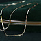 vintage Gouden fantasie collier 14 krt