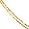 vintage Gouden fantasie collier 14 krt