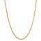 vintage Gold curb length necklace 14 krt