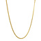 vintage Gold curb length necklace 14 krt