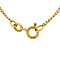 vintage Gouden gourmet lengtecollier 14 krt