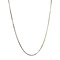 vintage White gold Venetian length necklace 18 kt