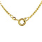 vintage Gold S-link length necklace 14 kt