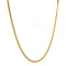 vintage Gouden gourmet lengtecollier 14 krt