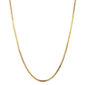 Gouden fantasie collier 14 krt