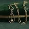 vintage Gold fantasy necklace 14 krt