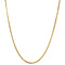 vintage Gouden gourmet lengtecollier 14 krt