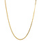 vintage Gouden gourmet lengtecollier 14 krt
