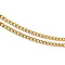 vintage Gouden gourmet lengtecollier 14 krt