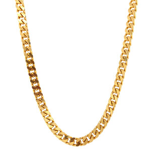 Gouden collier gourmet 50 cm 14 krt