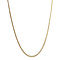 vintage Gold curb length necklace 14 krt