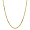 vintage Gold necklace venetian 44.5+10 cm 14 krt