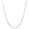 vintage White-gold venetian length necklace 14 kt