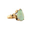 vintage Ring met opaal 12 krt
