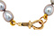 vintage Pearl necklace with gold clasp 40 cm 14 krt