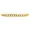 vintage Gouden armband gourmet 19.5 cm 14 krt